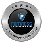 Fortress Stabilization Systems seal for Platinum Contractors